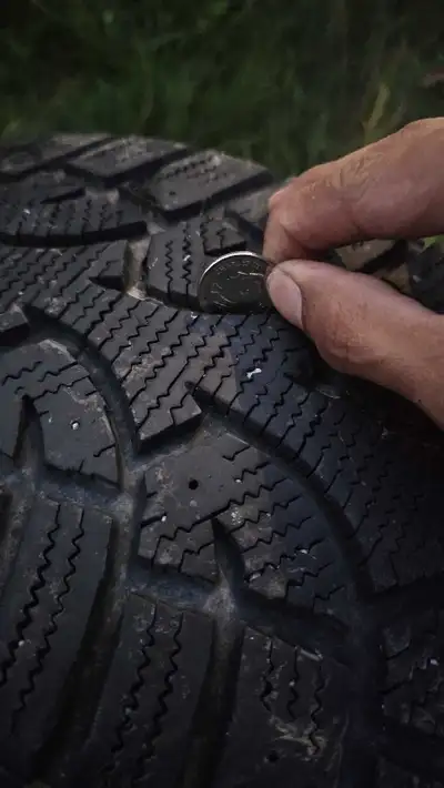 4 winter tires no rims See picture for size