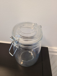 Glass Jar! Perfect for Storage or DIY Crafts!