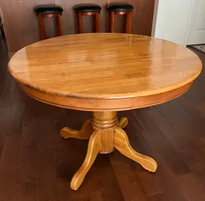 Solid Oak Dining Table, View more