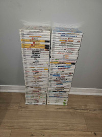 Over 90 games for Nintendo wii. 10 each 