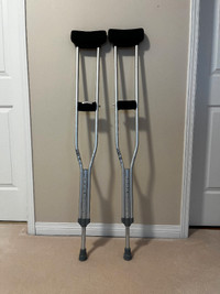 Aluminum Crutches - Adult Sizing
