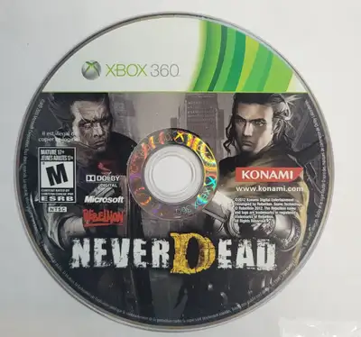 Used Game Disk Only NeverDead Xbox 360 $29, View more