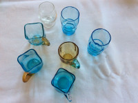 Victorian Glass Liquor Glasses