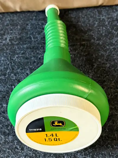 John Deere 1.4L Capped Funnel, View more
