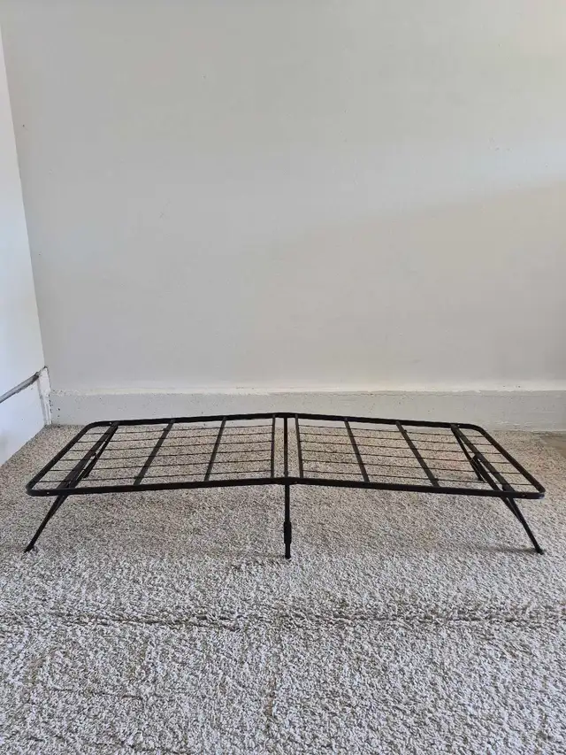 DELIVERY AVAILABLE Single Size Metal Folding Bedframe NO DEPOSIT in Beds & Mattresses in Vancouver - Image 4