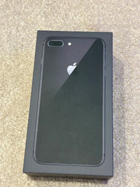 iPhone 8 Plus Box and Manual (Space Grey/mint condition)