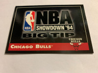 1993Topps Stadium Club NBA Showdown 94 Big Tip Game Hints BULLS