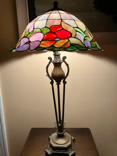 Large Tiffany Style Table Lamp, View more