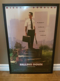 Falling Down 1993 framed movie poster 42x29