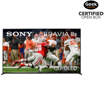 Open box l,Sony BRAVIA 8 II 65″ QD-OLED 4K Smart Google TV — Premium 65″ QD-OLED 4K HDR TV with deep...