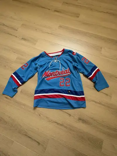 Show off your team spirit with this Adidas Montreal Canadiens Cole Caufield #22 hockey jersey! This...