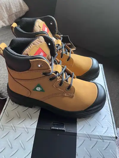 Aggressor Steel Toe Boots 8.5 Size, View more