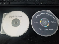Ford Factory Service Manual Data CD - 2000 & 2005 Car