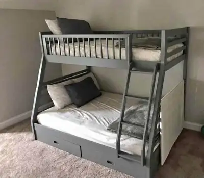 Single Over Double Drawers Bunkbed ~ Brand New, View more