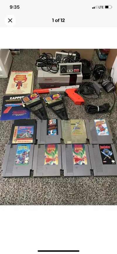 Nintendo NES collection games console, View more
