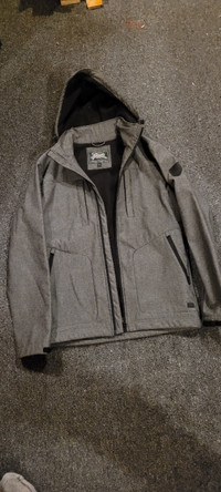 MENS Roots Hooded grey jacket