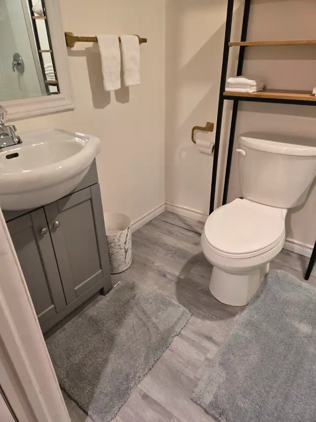 2 bdrm/Rooms Rental 1.5 bath furnished bsmt apt in Short Term Rentals in Peterborough - Image 3