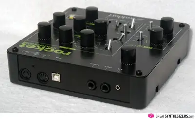 GERMAN ENGINEERED: Waldorf Rocket Paraphonic Desktop Synthesizer, View more