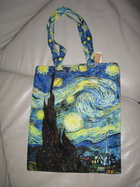 Starry Night Vincent Van Gogh Print Tote Bag