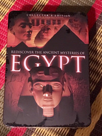 Ancient Mysteries of Egypt 5 DVD tin new and sealed