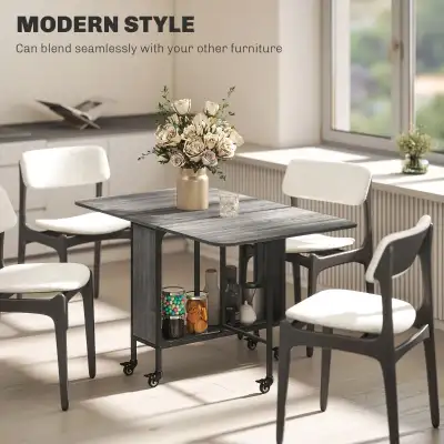 Foldable extendable Dining Table, Beautiful Kitchen Table for Sm, View more