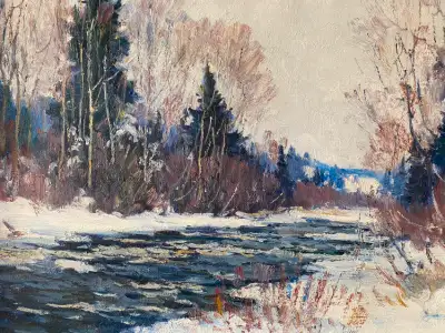 No deep discounts, reasonable offer only, Manly Edward Macdonald, Canadian artist, RCA, ( 1889 - 197...