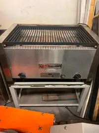 Natural Gas charbroiler grill
