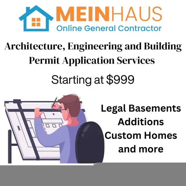 MEINHAUS: Architectural Drawing and Building Permit Application in Renovations, General Contracting & Handyman in Cambridge - Image 4