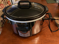 5.5 Qt Rival Crock Pot Stoneware - Cookers & Steamers - Windsor