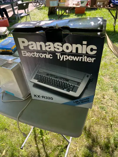 Panasonic Electric Typewriter , View more