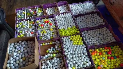 Golf balls all brands *Titleist, Taylormade, Callaway, Kirkland*, View more