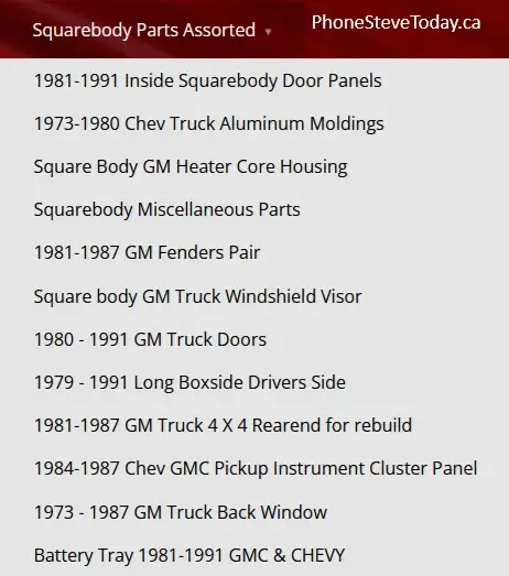 Squarebody Parts in Other Parts & Accessories in Hamilton - Image 3