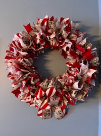 Handmade Ribbon Wreath 18’  Barrie Ontario Preview