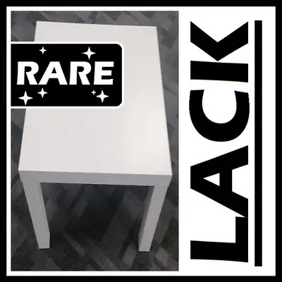 IKEA LACK --- RECTANGULAR Table --- WHITE, RARE !!!, View more