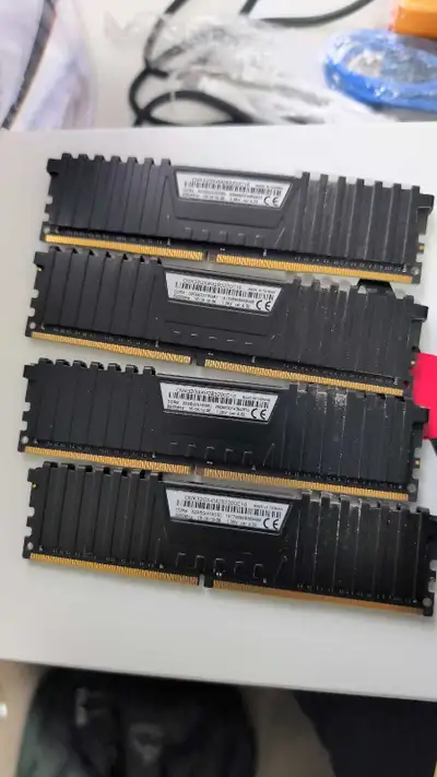 64 GB (4X16 GB) DDR4 gaming computer RAM, View more