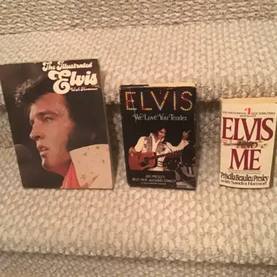 Elvis Presley books, vintage, View more