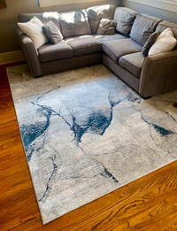 Virtually New - Area Carpet ( 7feet 10 inches  X  10 feet )