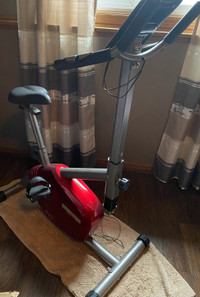 Body break upright exercise bike 