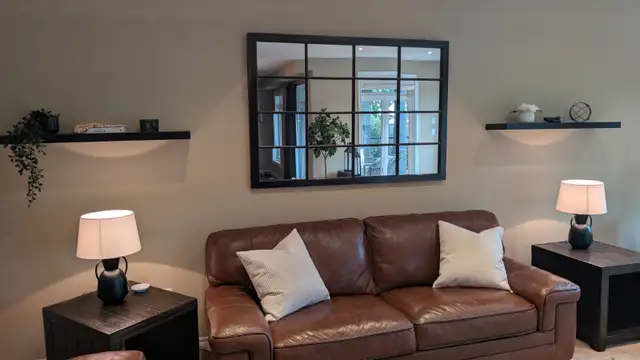 Stunning Large Farmhouse Solid Wood Windowpane Mirror in Home Décor & Accents in Kitchener / Waterloo - Image 2
