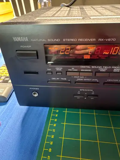 Yamaha RX-V670 Receiver, View more