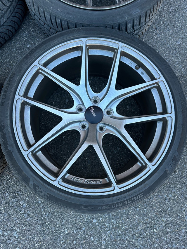 19” Fast Wheels FC04 and Kumho Wintercraft WP72 in Tires & Rims in Ottawa - Image 3