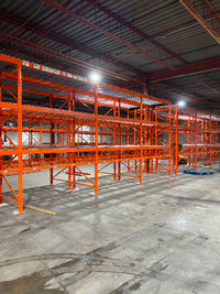 New and used pallet rack for sale.