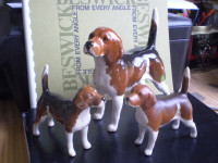 Beswick Dog Figurines - " Beagles " - #1933 & #1939 -