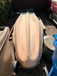 Fiberglass row boat for sale