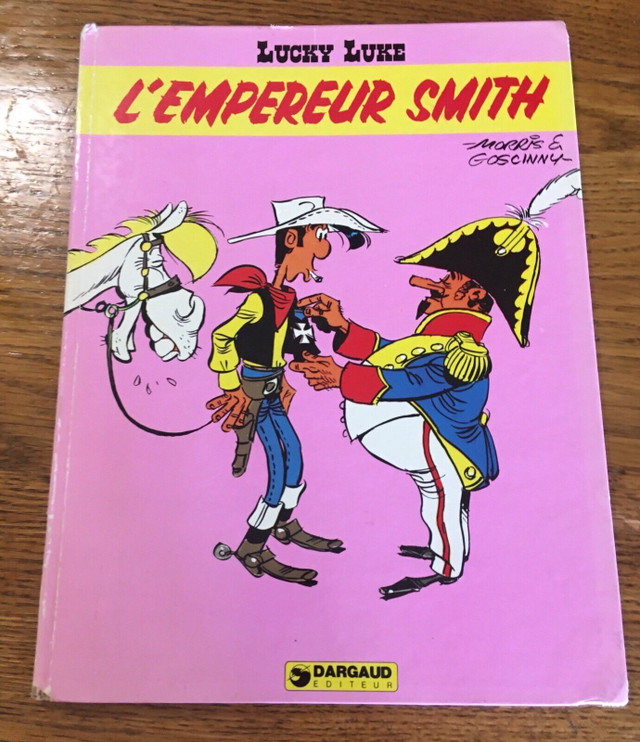 VTG LUCKY LUKE L'EMPEREUR SMITH 1976 ÉDITION ORIGINALE DARGAUD in Arts & Collectibles in Gatineau