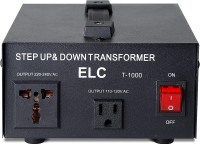 Voltage Converter Transformer - Step Up/Down - 110v to 220