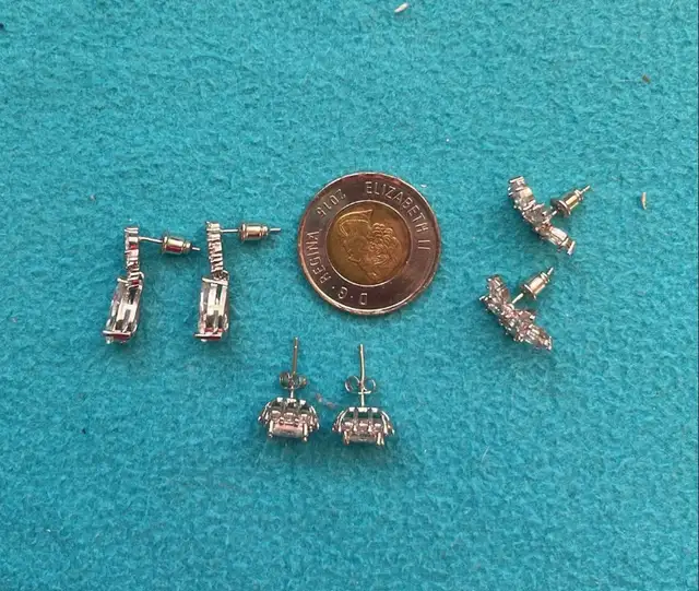 NEW Zircon Stud Earrings. Pick-up in Nepean. in Jewellery & Watches in Ottawa - Image 6