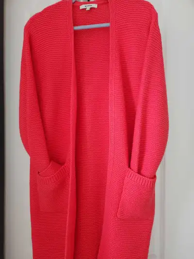 Coral sweater wrap , View more