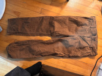 CARHARTT WIP size Medium corduroy pants 