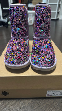 Brand New - UGG Kids Sequin Boot (Size 4)